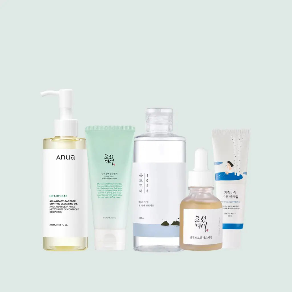 Set skincare coreana pelle mista