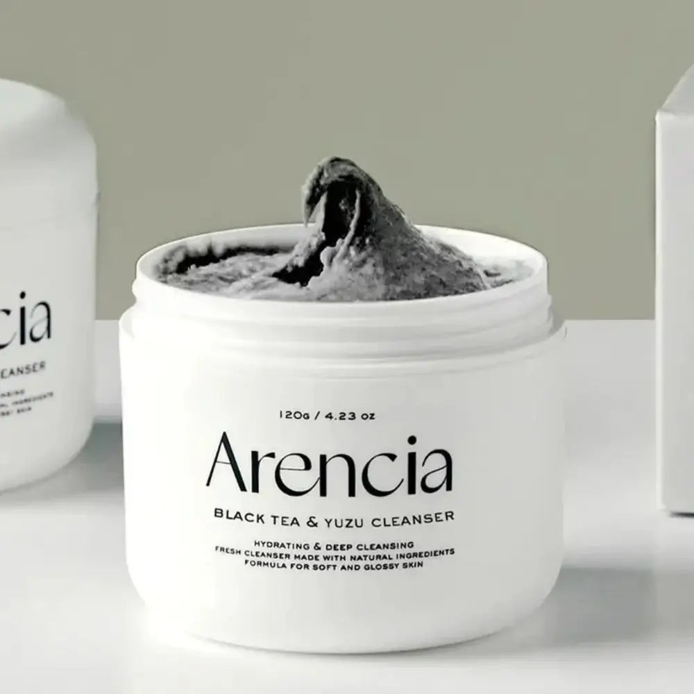 Arencia Black Tea & Yuzu Rice Mochi Cleanser