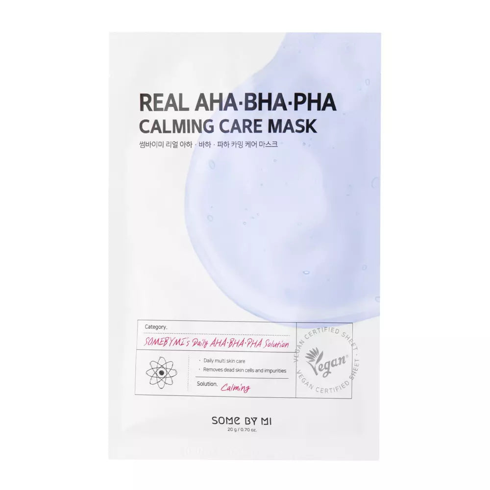 SomeByMi Real AHA-BHA-PHA Calming Care Mask 20 g