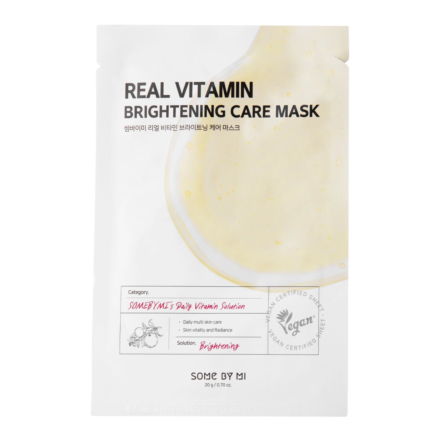 SomeByMi Real Vitamin Brightening Care Mask 20 g
