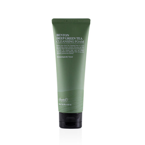 Benton Deep Green Tea Cleansing Foam detergente viso