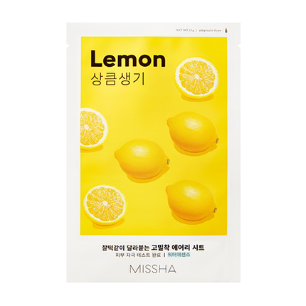 Missha Airy Fit Sheet Mask Lemon