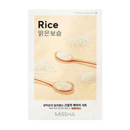 Missha Airy Fit Sheet Mask Rice