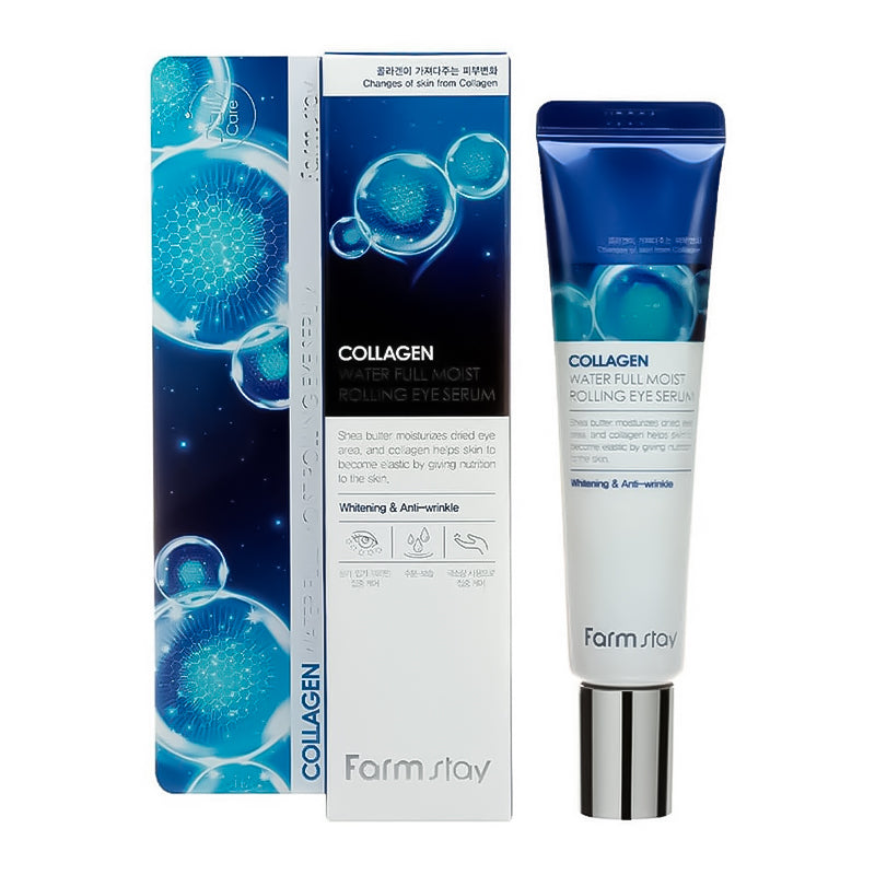 Farmstay Collagen Water Full Moist Rolling Eye Serum