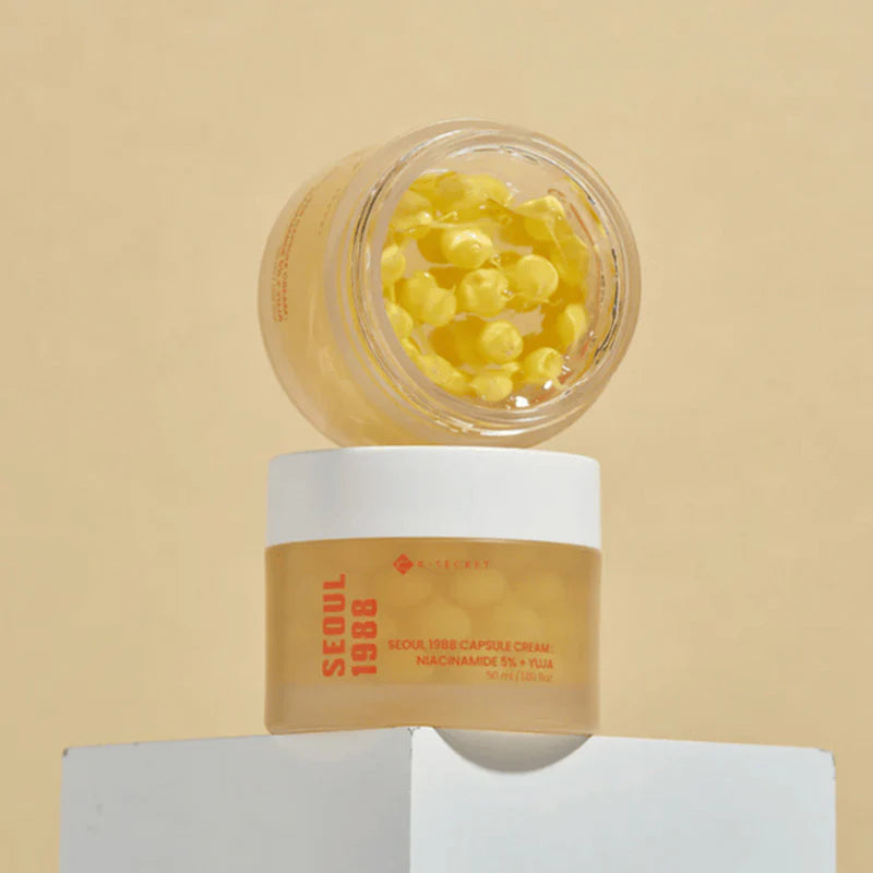 K-SECRET Seoul 1988 Capsule Cream Niacinamide 5% + Yuja 50 ml