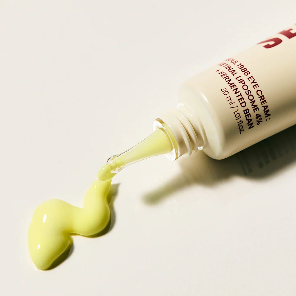 K-Secret Seoul 1988 Eye Cream: Retinal Liposome 4% + Fermented Bean