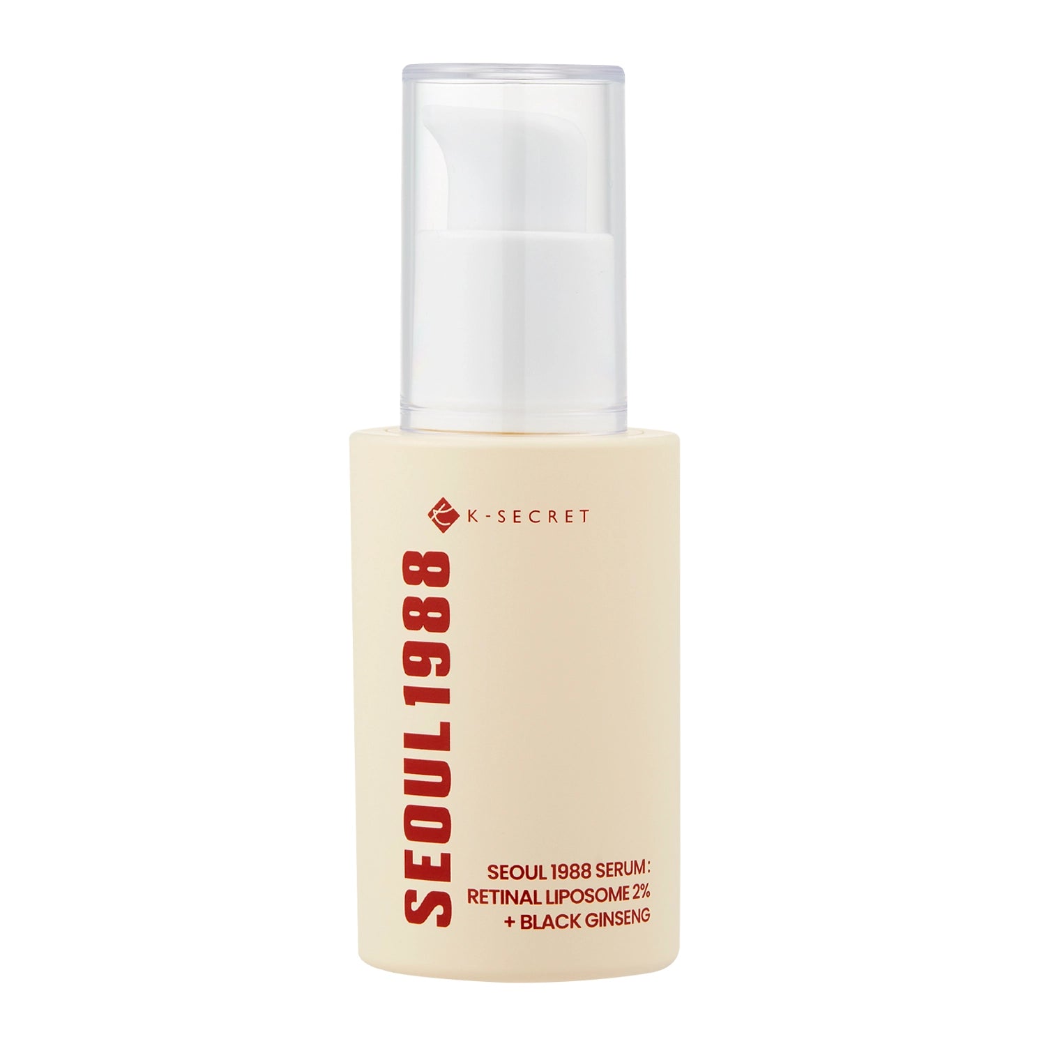 K-Secret Seoul 1988 Serum: Retinal Liposome 2% + Black Ginseng