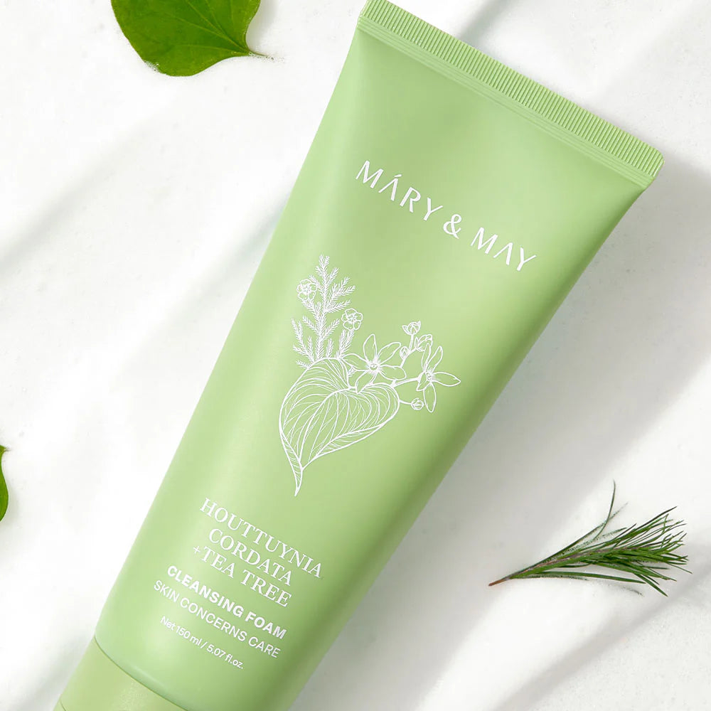 Mary&May Houttuynia Cordata + Tea Tree Cleansing Foam