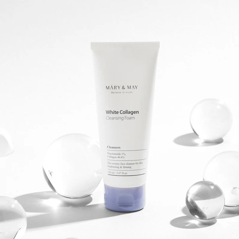 Mary&amp;May White Collagen&nbsp;Cleansing Foam