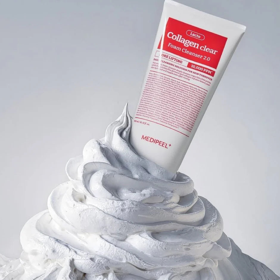 Medi-Peel Red Lacto Collagen Clear Foam Cleanser 2.0