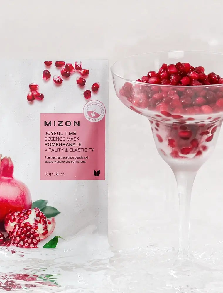 Mizon Joyful Time Essence Mask Pomegranate
