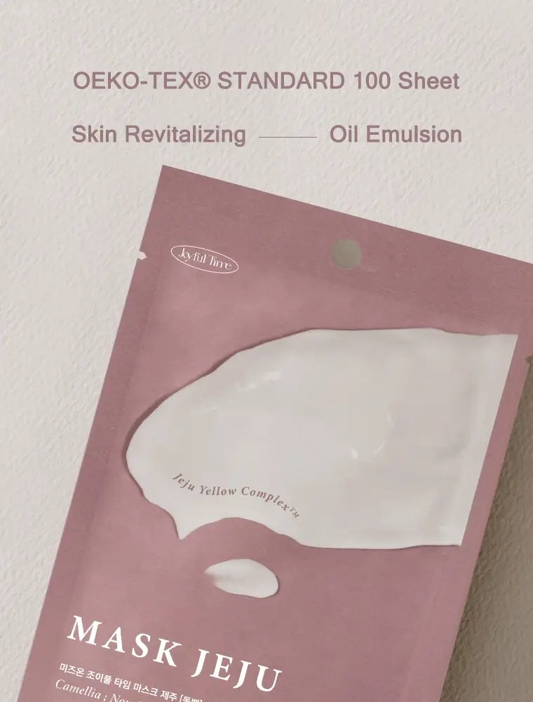 Mizon Joyful Time Mask Jeju Camellia