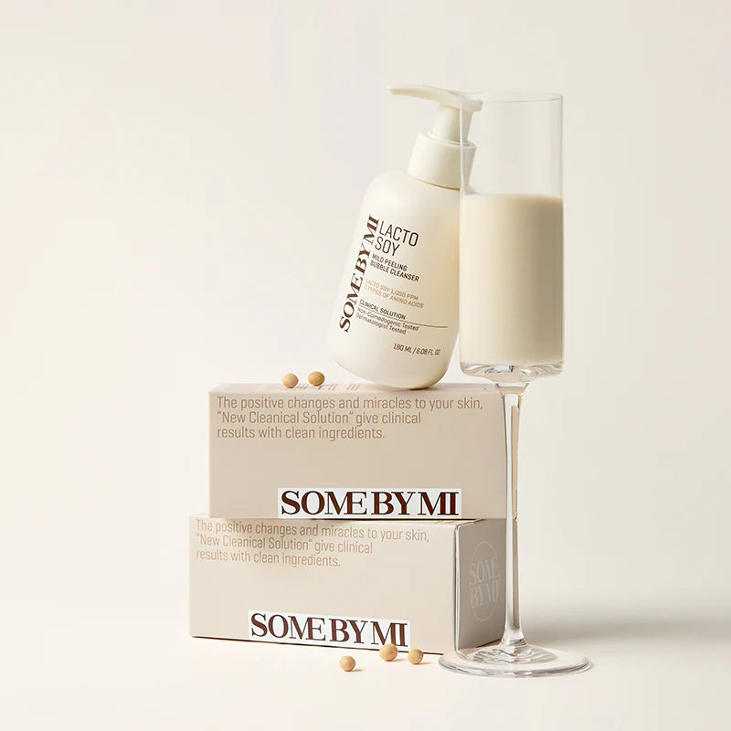 Somebymi Lacto Soy Mild Peeling Bubble Cleanser
