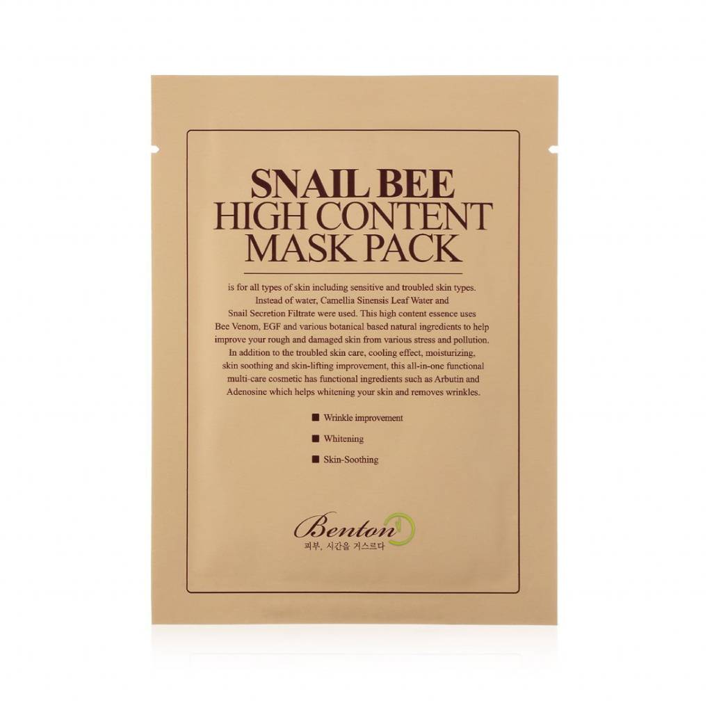 Benton Snail Bee High Content Mask Pack