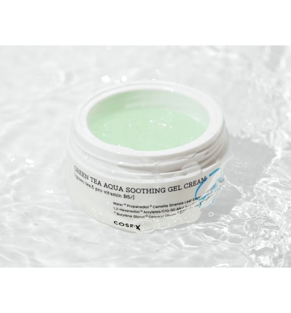 Cosrx Hydrium Green Tea Aqua Soothing Gel Cream