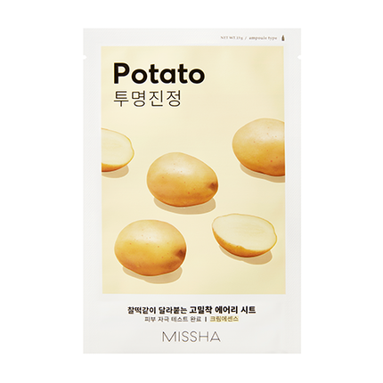 missha airy fit sheet mask potato