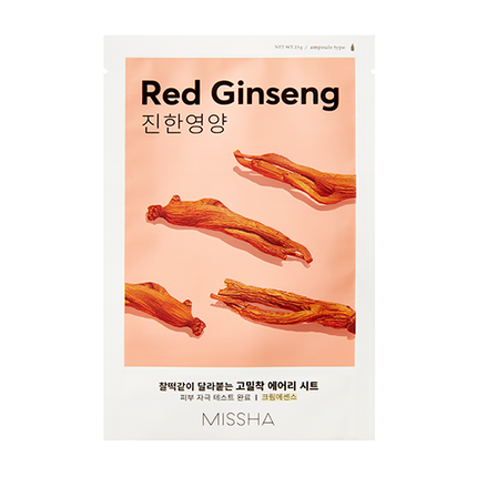 Missha Airy Fit Sheet Mask Red Ginseng
