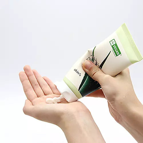 Skin79 Jeju Aloe Aqua Vegan Foam Cleanser Texture