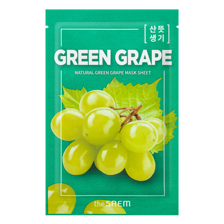 The Saem Natural Green Grape Mask Sheet